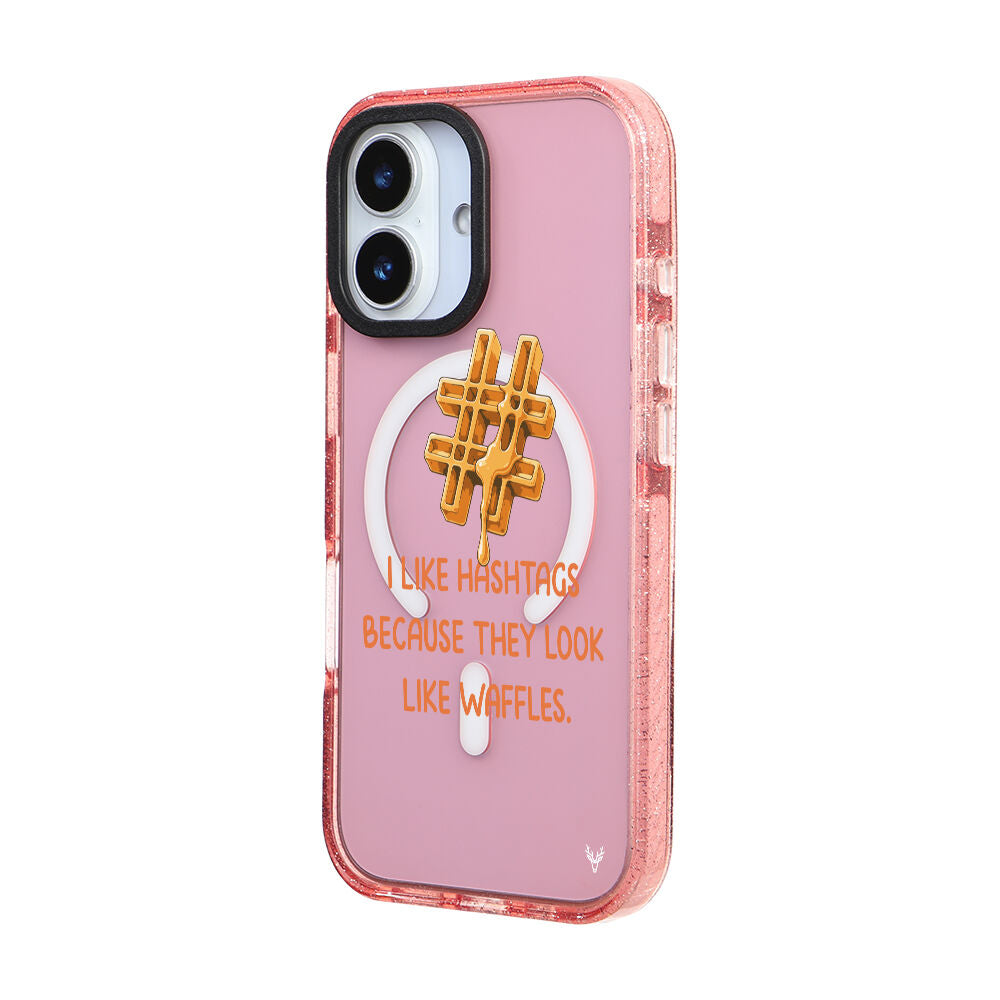 MagsafeliArtycaseSimliPembe