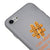 iPhone 7 Hashtag Waffle Telefon Kılıfı - Renkli Silikon - Gri