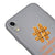 iPhone XR Hashtag Waffle Telefon Kılıfı - Renkli Silikon - Gri