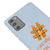 Samsung Note 20 Hashtag Waffle Telefon Kılıfı - Renkli Silikon - Mavi
