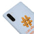 Samsung Note 10 Hashtag Waffle Telefon Kılıfı - Renkli Silikon - Mavi