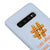 Samsung S10 Hashtag Waffle Telefon Kılıfı - Renkli Silikon - Mavi