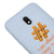 Xiaomi 8A Hashtag Waffle Telefon Kılıfı - Renkli Silikon - Mavi