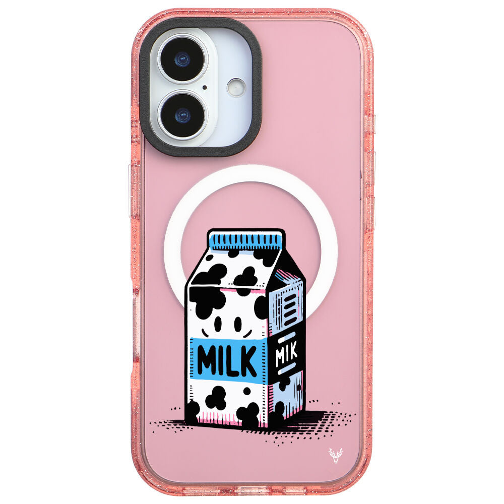 MagsafeliArtycaseSimliPembe