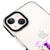 iPhone 15 Plus Purple Bear Telefon Kılıfı - Artycase - Siyah
