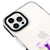 iPhone 15 Pro Purple Bear Telefon Kılıfı - Artycase - Siyah