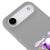 iPhone Air Purple Bear Telefon Kılıfı - Renkli Silikon - Gri