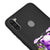 Samsung M11 Purple Bear Telefon Kılıfı - Renkli Silikon - Siyah
