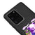 Samsung S20 Ultra Purple Bear Telefon Kılıfı - Renkli Silikon - Siyah