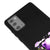 Samsung Note 20 Purple Bear Telefon Kılıfı - Renkli Silikon - Siyah