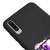 Samsung A70 Purple Bear Telefon Kılıfı - Renkli Silikon - Siyah