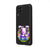 Samsung M53 Purple Bear Telefon Kılıfı - Renkli Silikon - Siyah