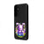 Samsung S25 Plus Purple Bear Telefon Kılıfı - Renkli Silikon - Siyah