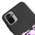 XİAOMİ REDMİ NOTE 10 Purple Bear Telefon Kılıfı - Renkli Silikon - Siyah