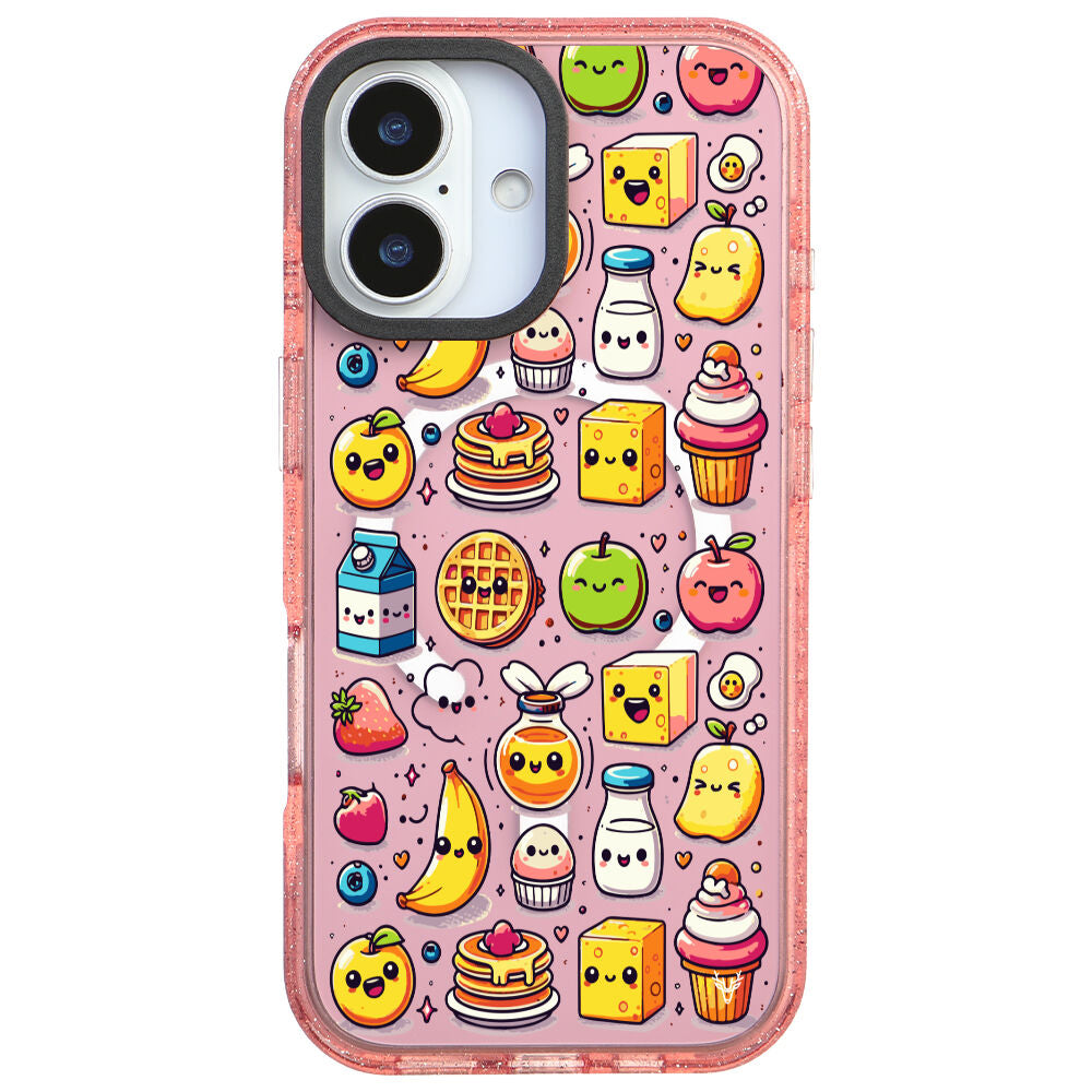MagsafeliArtycaseSimliPembe