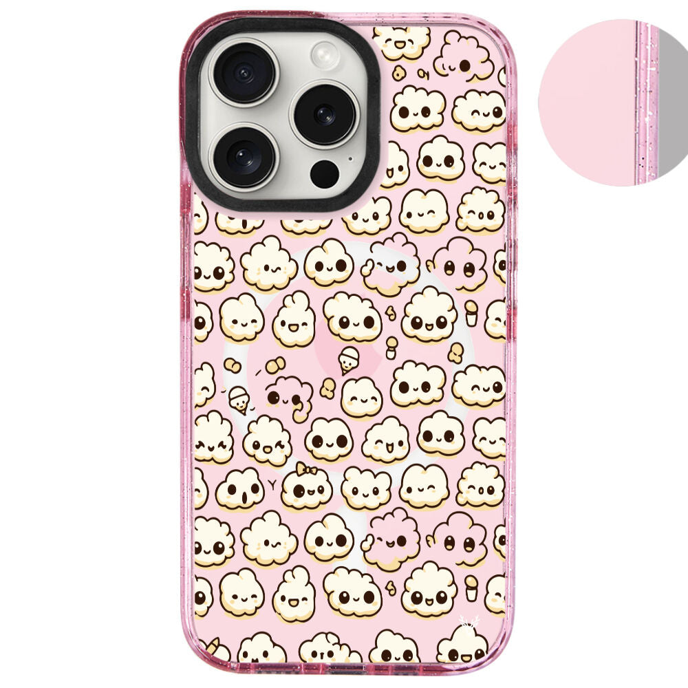 MagsafeliArtycaseSimliPembe