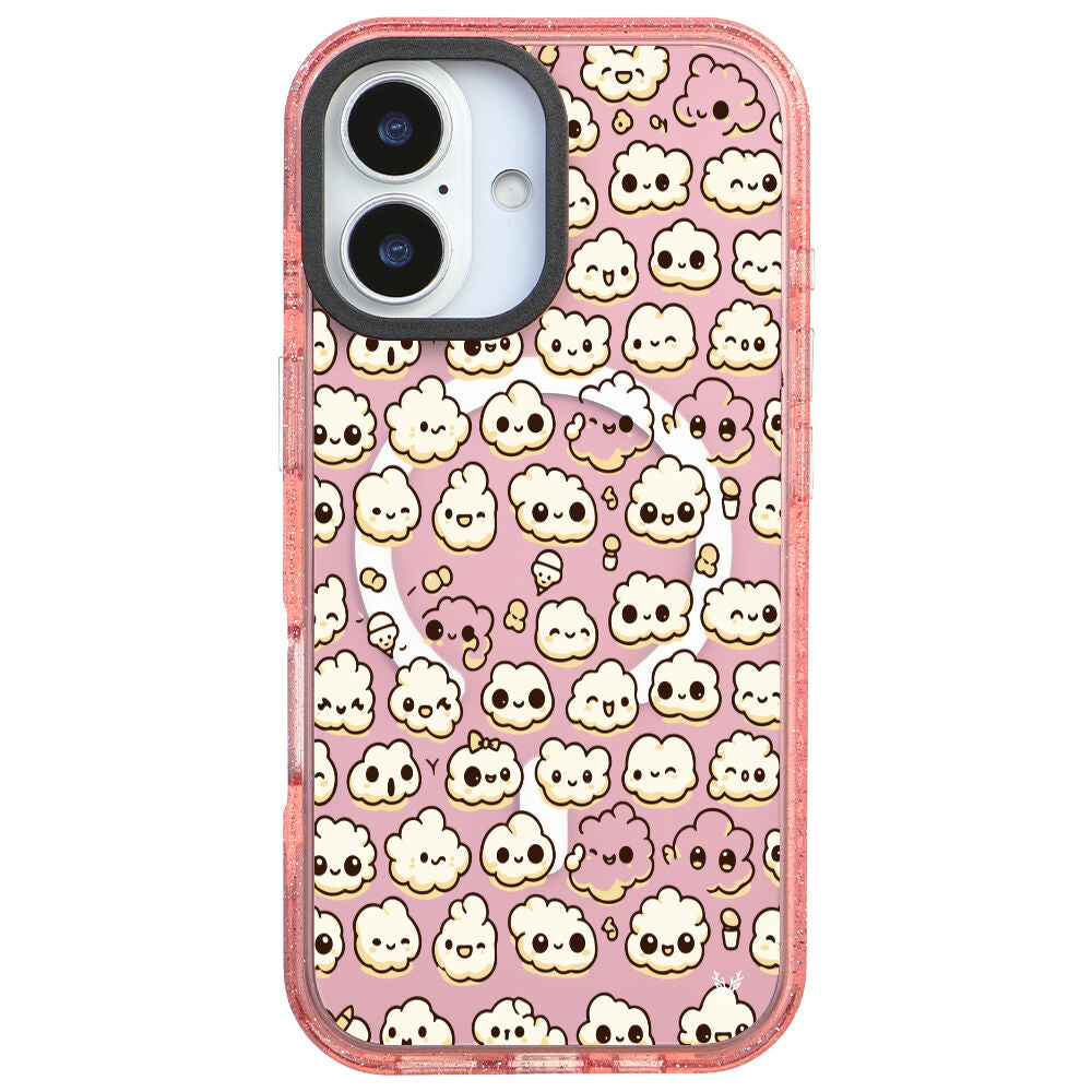 MagsafeliArtycaseSimliPembe