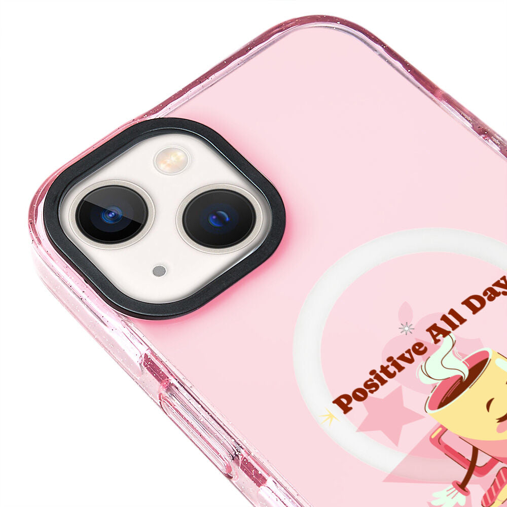 MagsafeliArtycaseSimliPembe