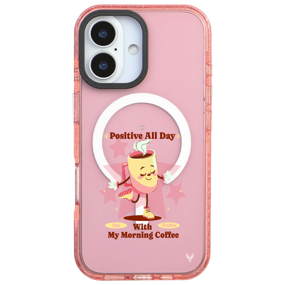 MagsafeliArtycaseSimliPembe
