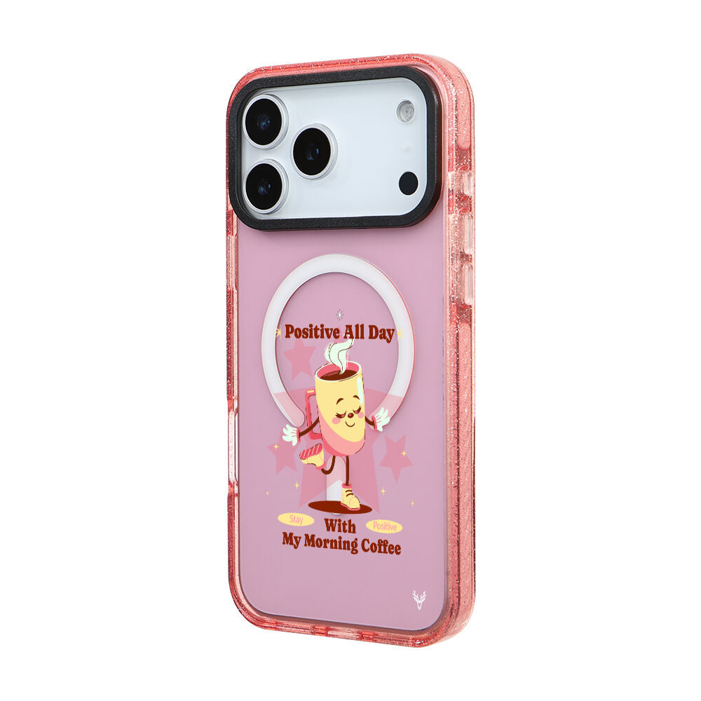 MagsafeliArtycaseSimliPembe