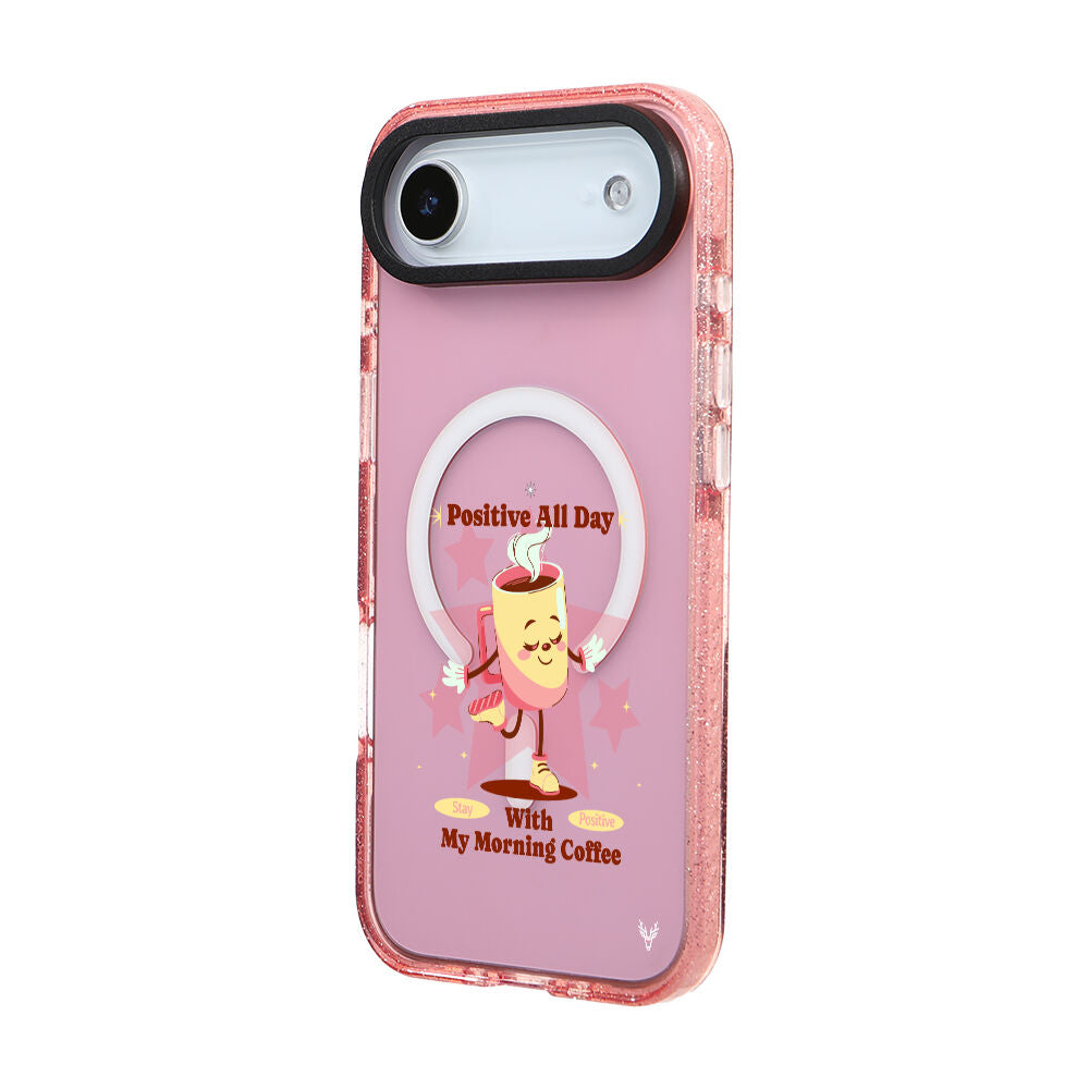 MagsafeliArtycaseSimliPembe