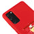 SAMSUNG S20 FE Morning Coffee Telefon Kılıfı - Renkli Silikon - Kırmızı