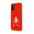 Xiaomi Redmi 9T Morning Coffee Telefon Kılıfı - Renkli Silikon - Kırmızı