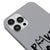 iPhone 12 Pro Max Poker Cat Face Telefon Kılıfı - Renkli Silikon - Gri