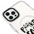 iPhone 13 Pro Poker Cat Face Telefon Kılıfı - Magsafeli Artycase - Beyaz