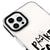 iPhone 13 Pro Poker Cat Face Telefon Kılıfı - Artycase - Siyah