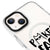 iPhone 15 Plus Poker Cat Face Telefon Kılıfı - Magsafeli Artycase - Beyaz