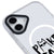 iPhone 16 Plus Poker Cat Face Telefon Kılıfı - Magsafeli Artycase - Beyaz