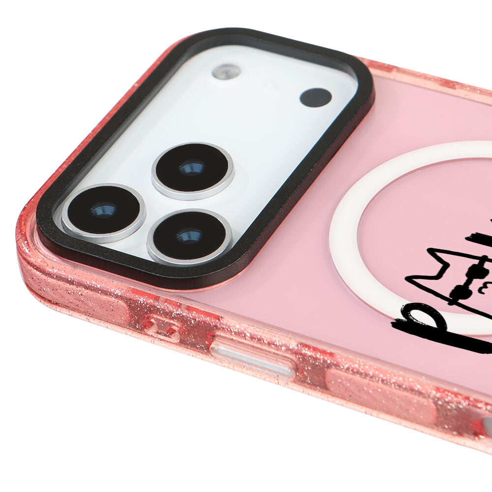 MagsafeliArtycaseSimliPembe