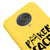 Xiaomi Poco F2 Pro Poker Cat Face Telefon Kılıfı - Renkli Silikon - Sarı