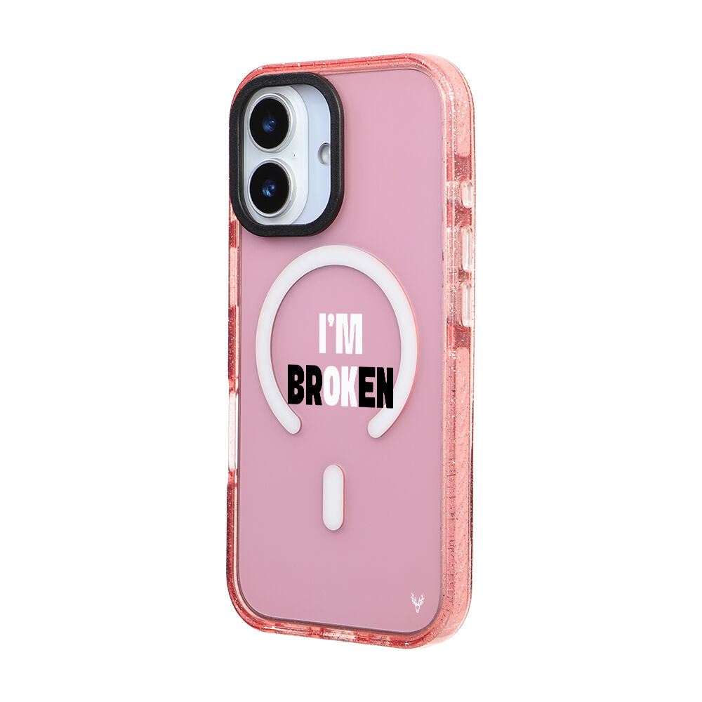 MagsafeliArtycaseSimliPembe