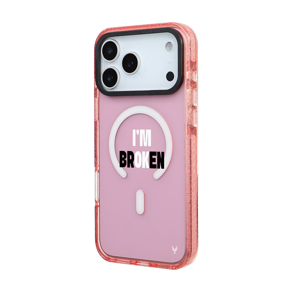 MagsafeliArtycaseSimliPembe