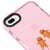 iPhone 8 Plus Joy The World Telefon Kılıfı - Artycase - Simli Pembe