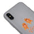 iPhone XS Joy The World Telefon Kılıfı - Renkli Silikon - Gri