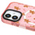 iPhone 17 Gingerbread Man Telefon Kılıfı - Magsafeli Artycase - Simli Pembe