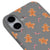iPhone 17 Gingerbread Man Telefon Kılıfı - Renkli Silikon - Gri