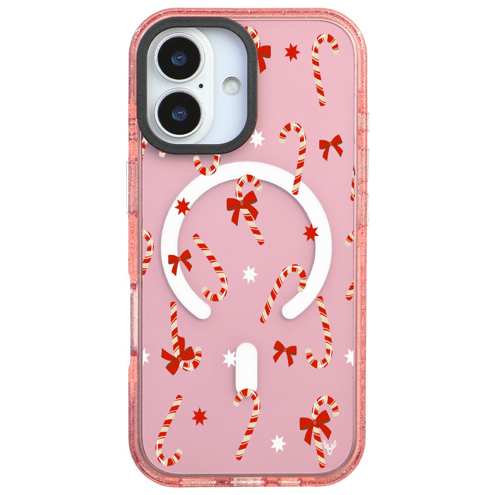 MagsafeliArtycaseSimliPembe