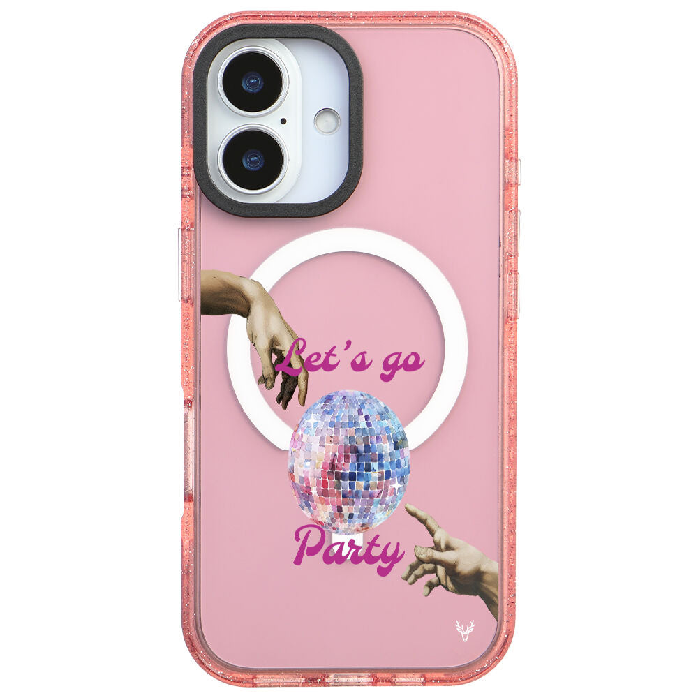 MagsafeliArtycaseSimliPembe