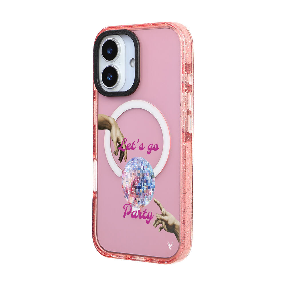 MagsafeliArtycaseSimliPembe