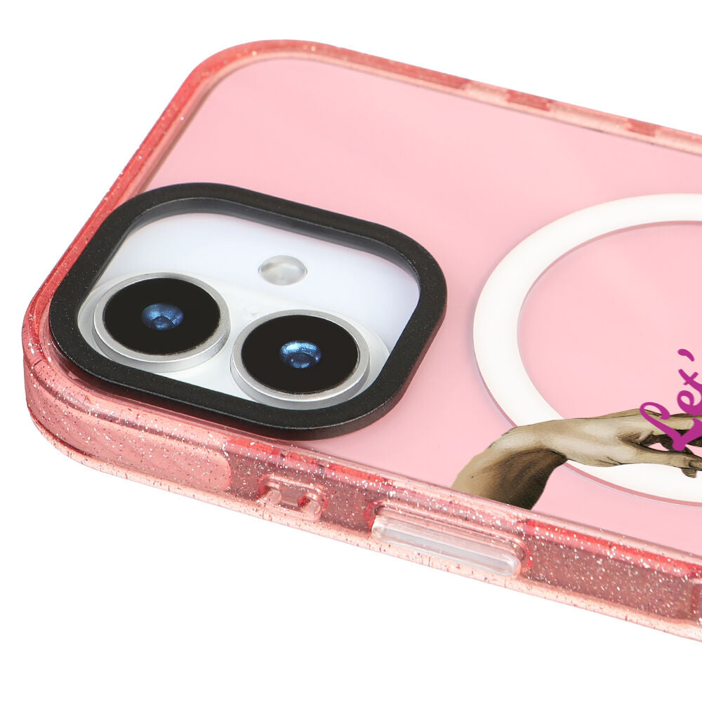 MagsafeliArtycaseSimliPembe