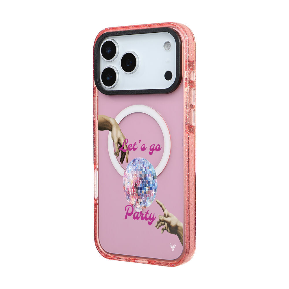 MagsafeliArtycaseSimliPembe