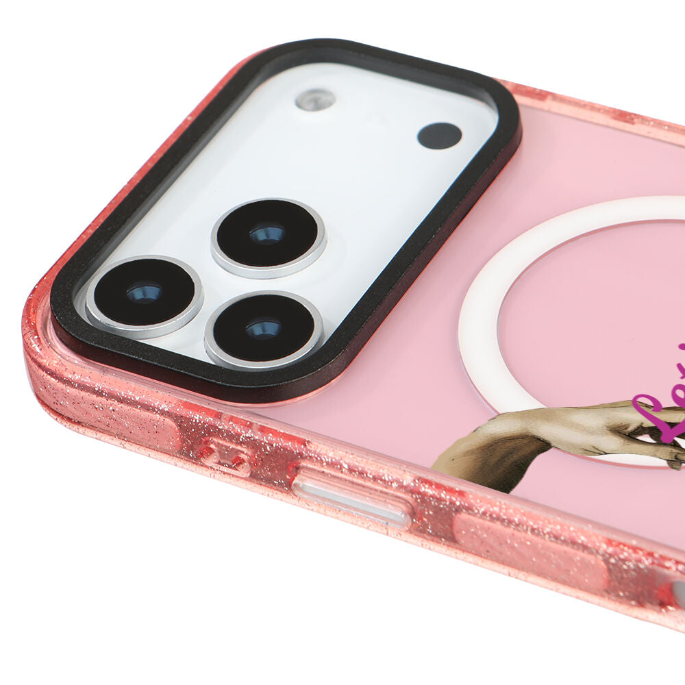 MagsafeliArtycaseSimliPembe