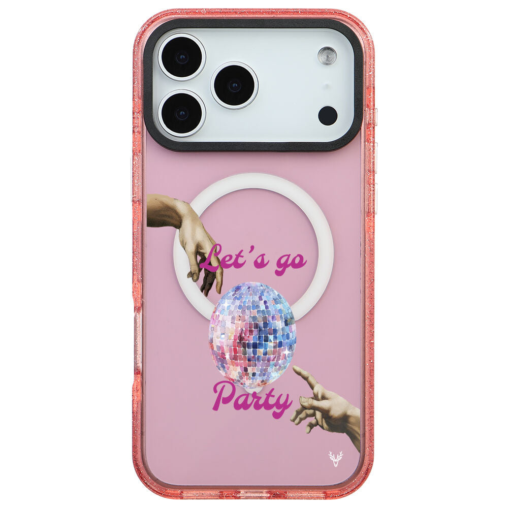 MagsafeliArtycaseSimliPembe
