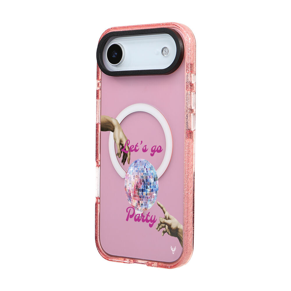 MagsafeliArtycaseSimliPembe