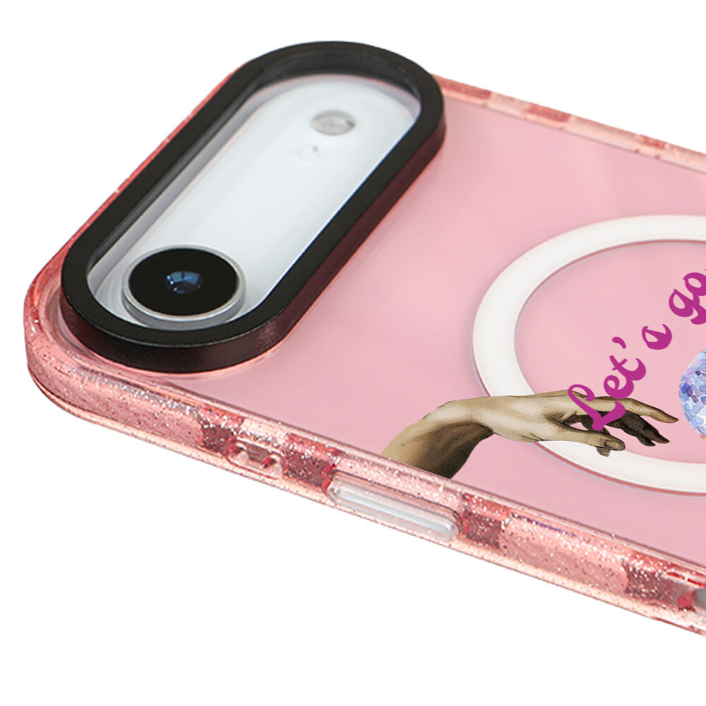 MagsafeliArtycaseSimliPembe