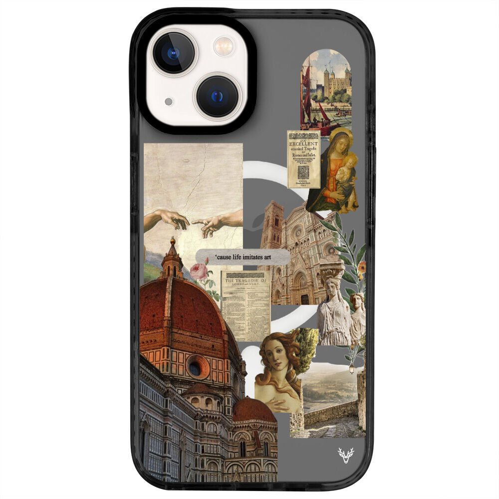 MagsafeliArtycaseCoolBlack